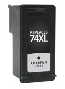 Remanufactured HP CB336WN #74XL Inkjet Cartridge (700 page yield) - Black - POSpaper.com