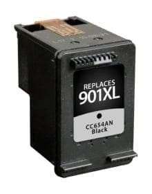 Remanufactured HP CC654AN #901XL Inkjet Cartridge (700 page yield) - Black - POSpaper.com