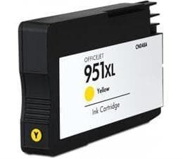 Remanufactured HP CN048AN #951XL Inkjet Cartridge (1500 page yield) - Yellow - POSpaper.com