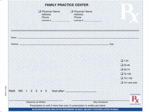 Indiana Rx Book - Blue, 2 Part, Horiz (5 1/2