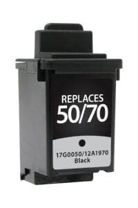 Remanufactured Lexmark 17G0050 #50 Inkjet Cartridge (600 page yield) - Black - POSpaper.com