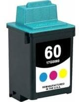 Remanufactured Lexmark 17G0060 #60 Inkjet Cartridge (275 page yield) - Color - POSpaper.com