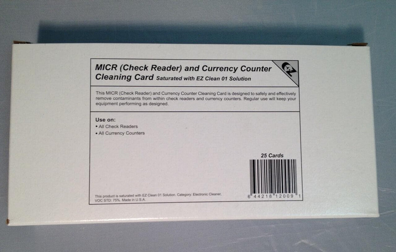 Check Scan Protector Check Scanner Cleaning Cards, Currency Counter Cleaning