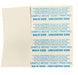 3 1/8" x 230' Movie Ticket Rolls; 80 Gram BPA Free Paper; Perfed; 50 rolls/case (5 case minimum) - 3 Color - POSpaper.com