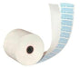 3 1/8" x 230' Movie Ticket Rolls; 80 Gram BPA Free Paper; Perfed; 50 rolls/case (5 case minimum) - 3 Color - POSpaper.com