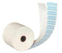 3 1/8" x 230' Movie Ticket Rolls; 80 Gram BPA Free Paper; Perfed; 50 rolls/case (5 case minimum) - 2 Color - POSpaper.com