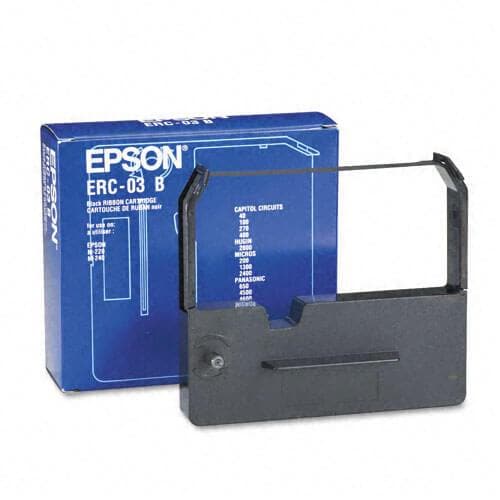 OEM Epson ERC 03, M220/M210 Printer Ribbons (1 per box) - Black - POSpaper.com