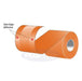 3.125" x 160' MAXStick 15# Direct Thermal "Sticky Paper" (24 rolls/case) - Side-Edge Adhesive - Orange - POSpaper.com