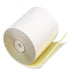 3" x 90' 2-Ply Receipt Paper Rolls; 50 rolls/carton - White/Canary - POSpaper.com