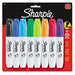 Sanford Permanent Marker, 5.3mm Chisel Tip, Assorted, 8/Set - POSpaper.com