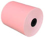 3 1/8" x 230' Pink Thermal Paper (50 rolls/case) - BPA Free - POSpaper.com