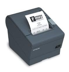 Epson TM-T88V, Thermal Receipt Printer, Epson Dark Gray, USB & USB With Db9 Serial Interfaces, Includes PS-180 Power Supply and Ac Cable - POSpaper.com