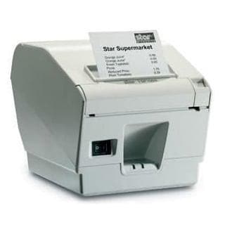 Star Micronics TSP743IIl-24 Gry, Thermal, Friction, Printer, Cutter, Ethernet (LAN), Gray, Requires Power Supply # 30781870 - POSpaper.com