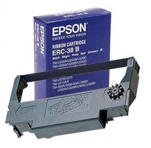  48 RIBBONS FOR EPSON ERC-30 / ERC-34 / ERC-38 Ribbons -  Black/Red ERC30/34/38BR : Office Products