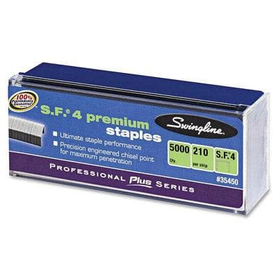 Swingline S.F. 4 Premium Chisel Point 210 Count Full Strip Staples, 5,000/Box - POSpaper.com