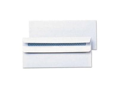 Self-Seal Business Envelope, #10, White, 500/Box - POSpaper.com