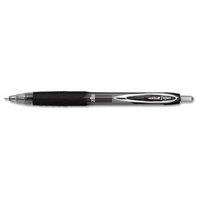 Sanford Signo 207 Roller Ball Retractable Gel Pen, Black Ink, Medium, Dozen - POSpaper.com