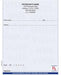 Standard - Secure 4 1/4" x 5 1/2" Vertical 2-part Rx Books (50 sets/book: 9 books minimum) - Blue - POSpaper.com