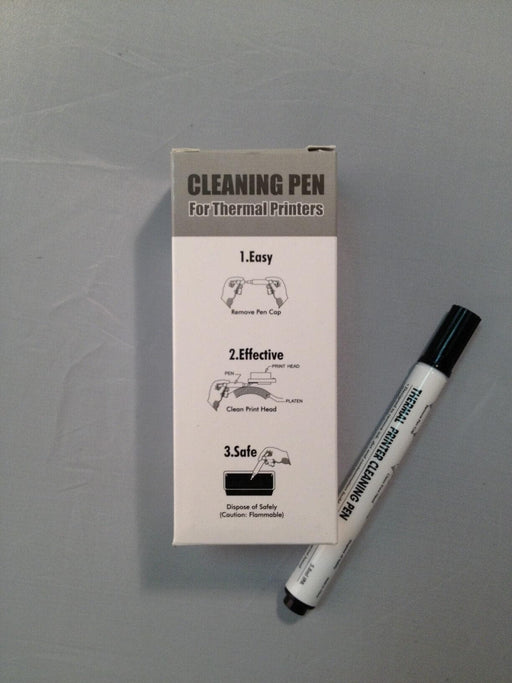 Thermal Printer Jumbo Cleaning Pens (12 Pens) - POSpaper.com