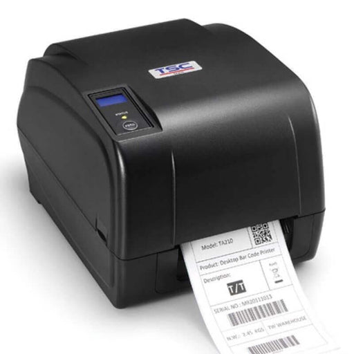 TSC TA310 4 port with LCD Thermal Transfer Printer, 300 dpi, 4 ips, Ethernet, USB, Parallel and Serial - POSpaper.com
