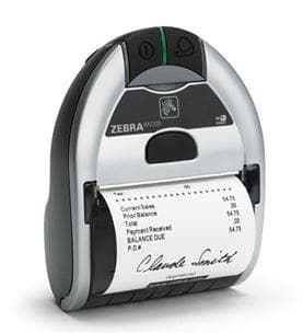 Zebra iMZ320 Portable Label Printer, Bluetooth, US Power Plug - POSpaper.com