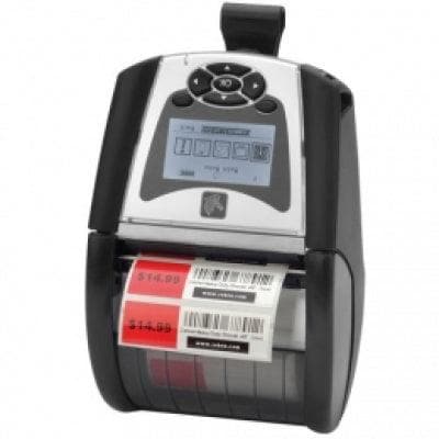 Zebra QLN320 Portable Label Printer, 802.11a/b/g/n dual radio (w/BT3.0+MFi), Linerless Platen, belt clip - POSpaper.com