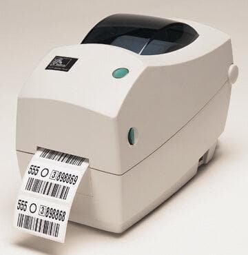 Zebra TLP2824 Plus Desktop Label Printer with USB and Serial Connectivity, Extended Memory and Real Time Clock - POSpaper.com
