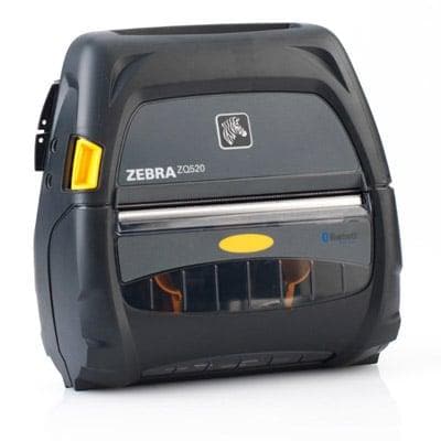 Zebra ZQ520 Portable Label Printer (4"), Dual Radio, Linerless - POSpaper.com