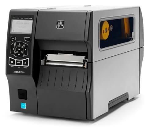 Zebra ZT410 Industrial Label Printer - 4" Print Width, 600 DPI, Rewind - POSpaper.com